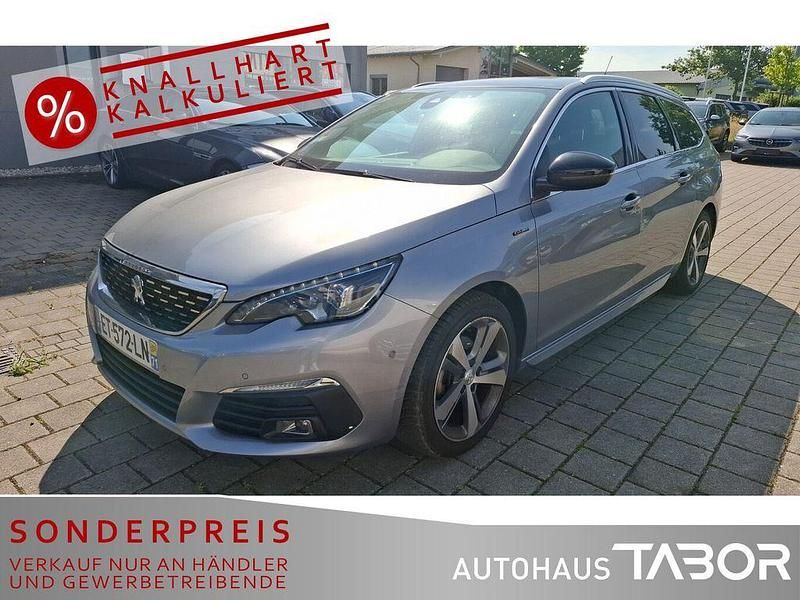 Grau Gebraucht 2018 Peugeot 308 SW Allure Kombi | 7.685 € - Bild 1/4