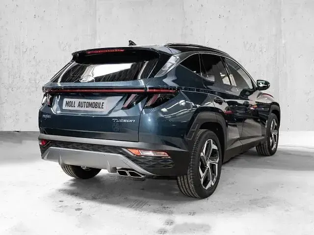 Gebraucht Hyundai Tucson Turbo 150 PS (110 kW) 2023 Teal blue / met SUV