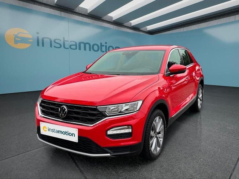 Rot Gebraucht 2021 VW T-Roc SUV | 21.849 € (Fairer Preis) - Bild 1/4