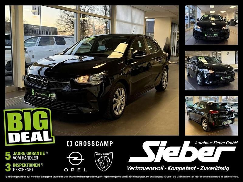 Diamant schwarz/karbon schwarz Gebraucht 2021 Opel Corsa Edition Kleinwagen | 11.990 € (Fairer Preis) - Bild 1/4