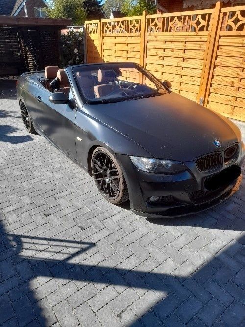 Schwarz Gebraucht 2008 BMW 335 Cabriolet Performance Cabrio | 17.999 € (Guter Preis) - Bild 1/4