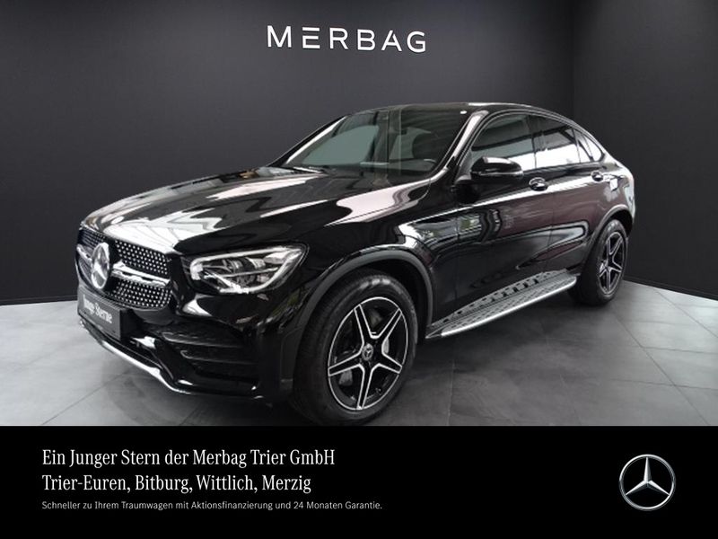 Unilack schwarz Gebraucht 2022 Mercedes GLC400d AMG Coupé | 59.760 € (Fairer Preis) - Bild 1/4