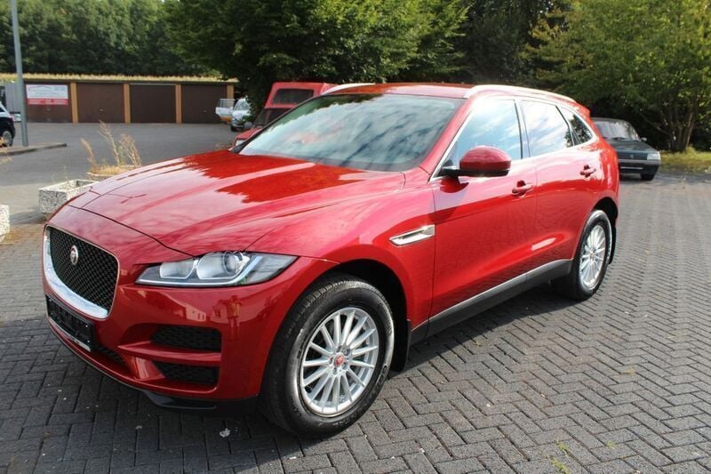 Rot Gebraucht 2018 Jaguar F-Pace Ingenium SUV | 26.990 € (Fairer Preis) - Bild 1/4