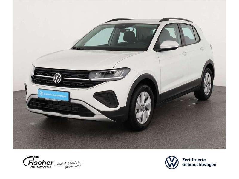 Pure white Gebraucht 2024 VW T-Cross Life SUV | 22.980 € (Fairer Preis) - Bild 1/3