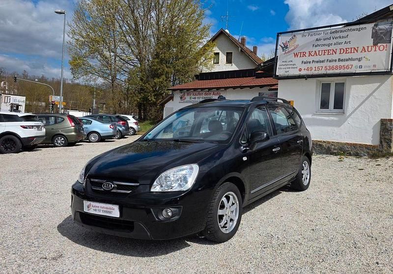 Gebraucht Kia Carens EX 140 PS (102 kW) 2010 Schwarz Van / Kleinbus