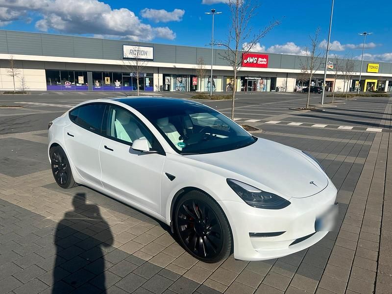 Gebraucht Tesla Model 3 Performance 377 kW (513 PS) 2021 Weiß Limousine