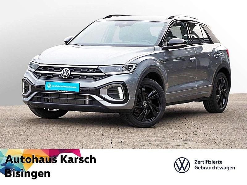 Pyritsilber (metallic) Gebraucht 2024 VW T-Roc R-line SUV | 37.890 € - Bild 1/3