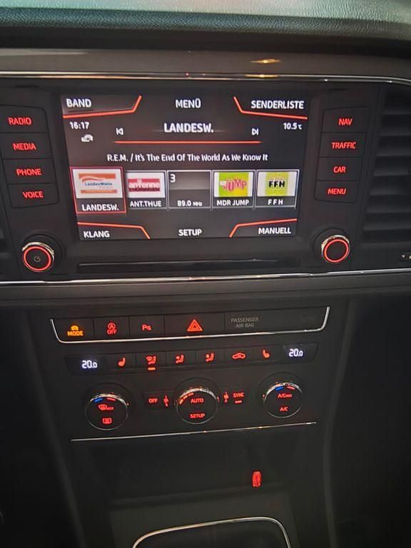 Brugt Seat Leon ST FR 150 HK (110 kW) 2016 Hvid Stationcar