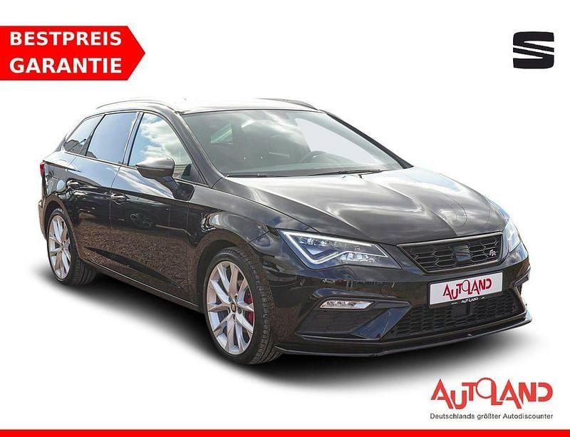 Gebraucht Seat Leon ST FR 150 PS (110 kW) 2020 Midnight schwarz metallic Kombi