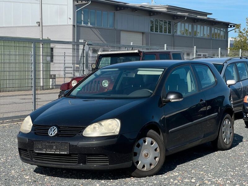 Schwarz Gebraucht 2005 VW Golf V Trendline Limousine | 1.499 € (Superpreis) - Bild 1/4