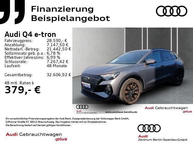 Gebraucht Audi Q4 e-tron S-Line 150 kW (204 PS) 2022 Grau SUV