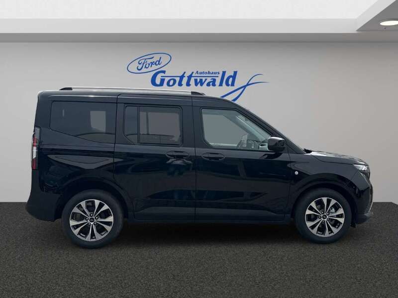 Gebraucht Ford Tourneo Courier Titanium 125 PS (91 kW) 2025 Obsidianschwarz metallic Van / Kleinbus