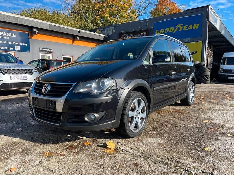 Schwarz Gebraucht 2007 VW Touran Cross Van / Kleinbus | 4.790 € (Superpreis) - Bild 1/4