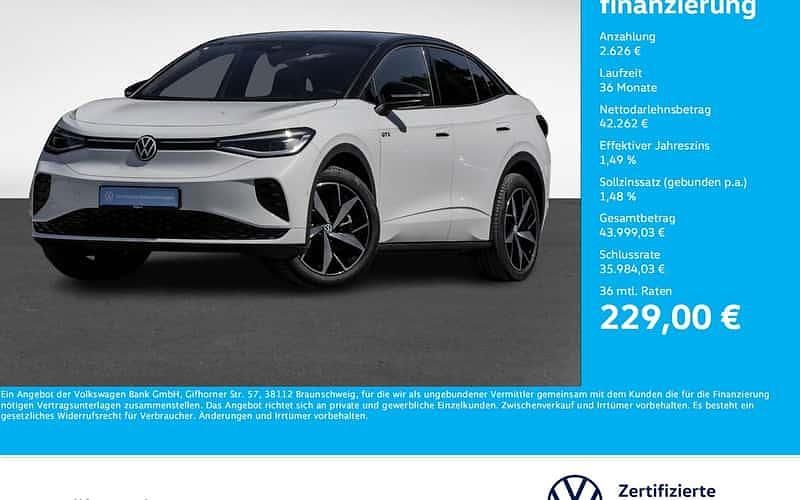 Weiß Gebraucht 2024 VW ID.5 GTX SUV | 44.888 € (Teuer) - Bild 1/4
