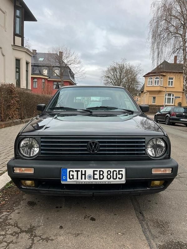 Gebraucht VW Golf II 54 PS (39 kW) 1990 Schwarz Kleinwagen