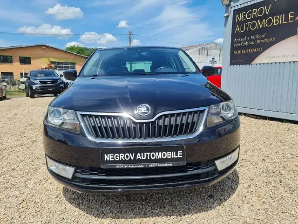 Gebraucht Skoda Rapid Drive 86 PS (63 kW) 2014 Cerna magic/black magic Limousine