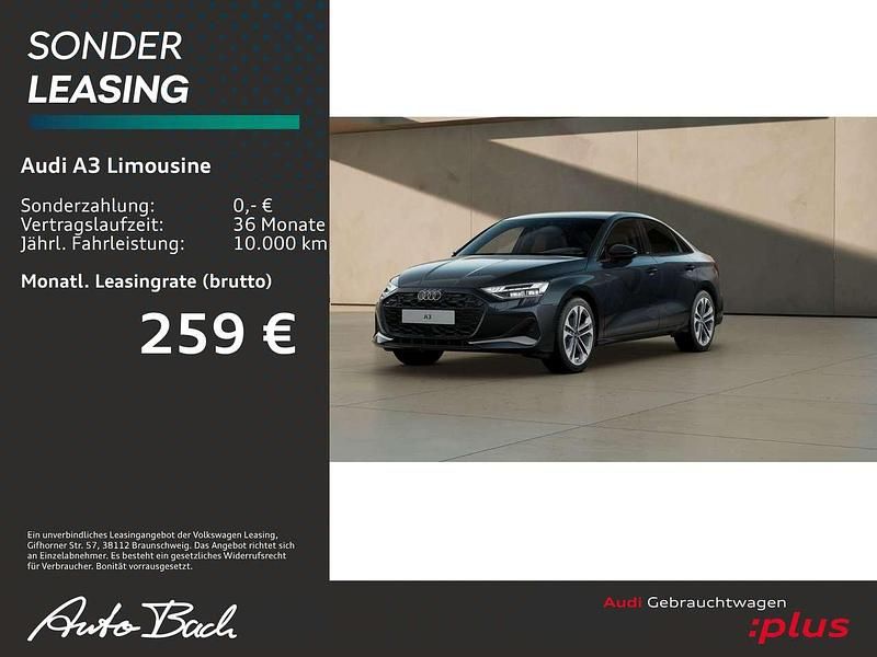 Gebraucht Audi A3 Advanced Plus 150 PS (110 kW) 2025 Manhattangrau metallic Limousine