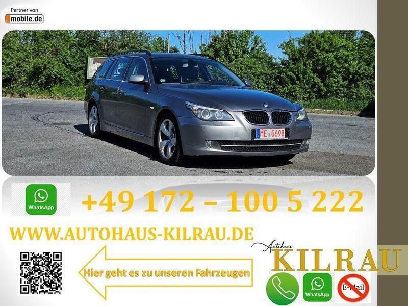 Gebraucht BMW 520 Exclusive 177 PS (130 kW) 2009 Grau Kombi