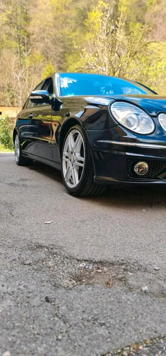 Gebraucht Mercedes E350 272 PS (200 kW) 2007 Schwarz Limousine