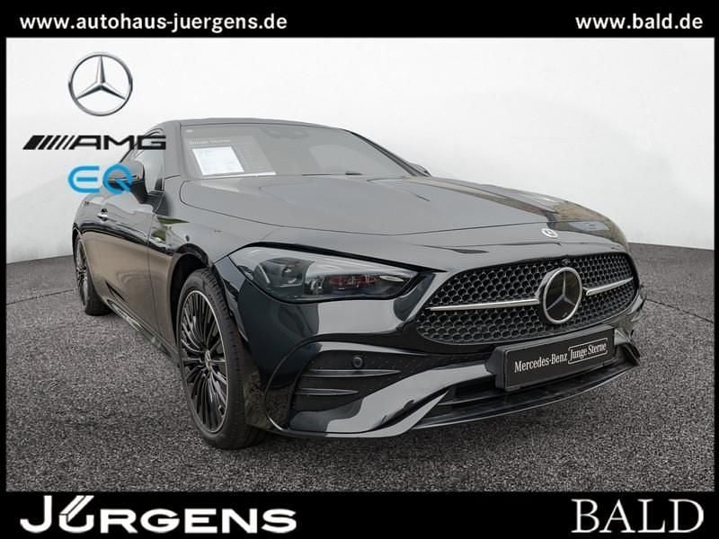 Schwarz obsidianschwarz metall Gebraucht 2024 Mercedes CLE300 AMG Coupé | 58.680 € (Fairer Preis) - Bild 1/4