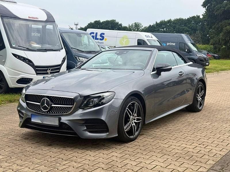 Grau Gebraucht 2019 Mercedes E450 AMG line Cabrio | 41.900 € (Superpreis) - Bild 1/4