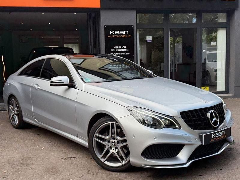 Gebraucht Mercedes E200 AMG line 184 PS (135 kW) 2017 Silber Coupé
