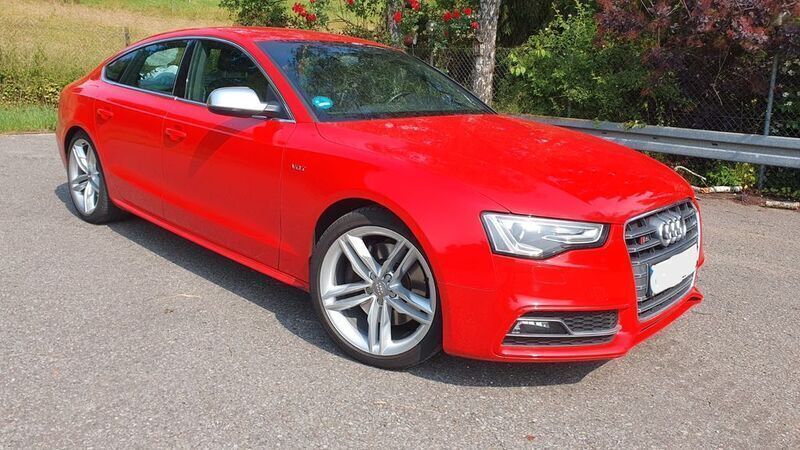 Rot Gebraucht 2012 Audi S5 Sportback Advanced Kleinwagen | 21.900 € (Guter Preis) - Bild 1/4