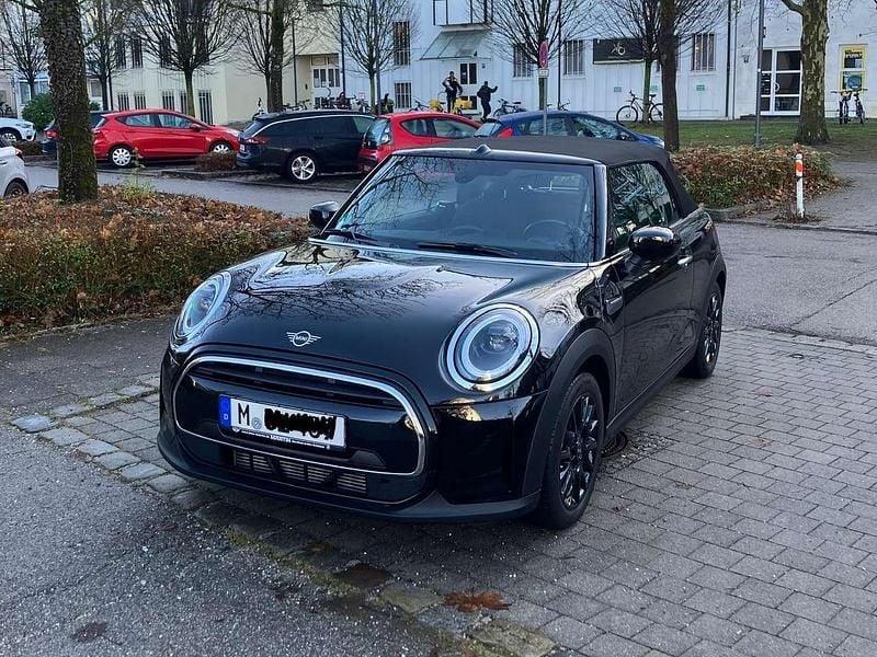 Schwarz Gebraucht 2021 Mini One Cabriolet Cabrio | 21.000 € (Fairer Preis) - Bild 1/4