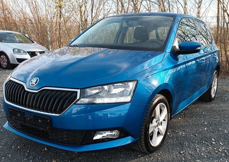 Gebraucht Skoda Fabia Cool Plus 75 PS (55 kW) 2019 Blau Kleinwagen