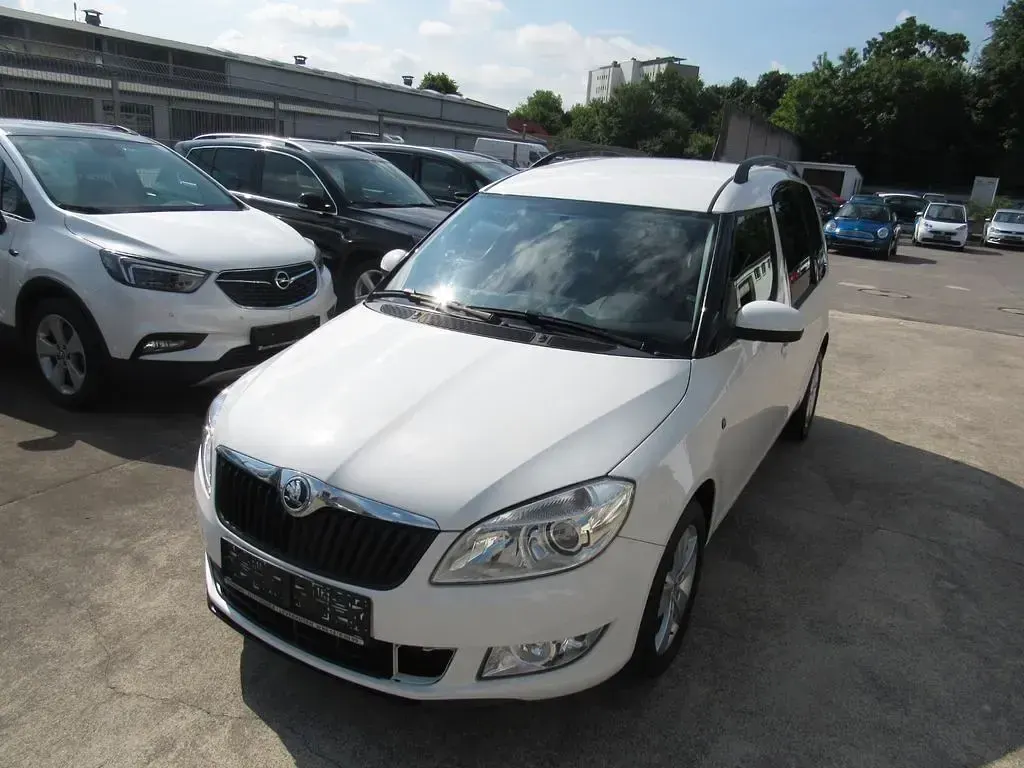Gebraucht Skoda Roomster Ambition 86 PS (63 kW) 2014 Braun Van / Kleinbus