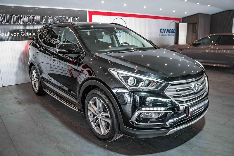 Gebraucht Hyundai Santa Fe Premium 200 PS (147 kW) 2016 Schwarz SUV