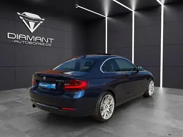 Gebraucht BMW 218 Luxury Line 150 PS (110 kW) 2017 Blau Coupé