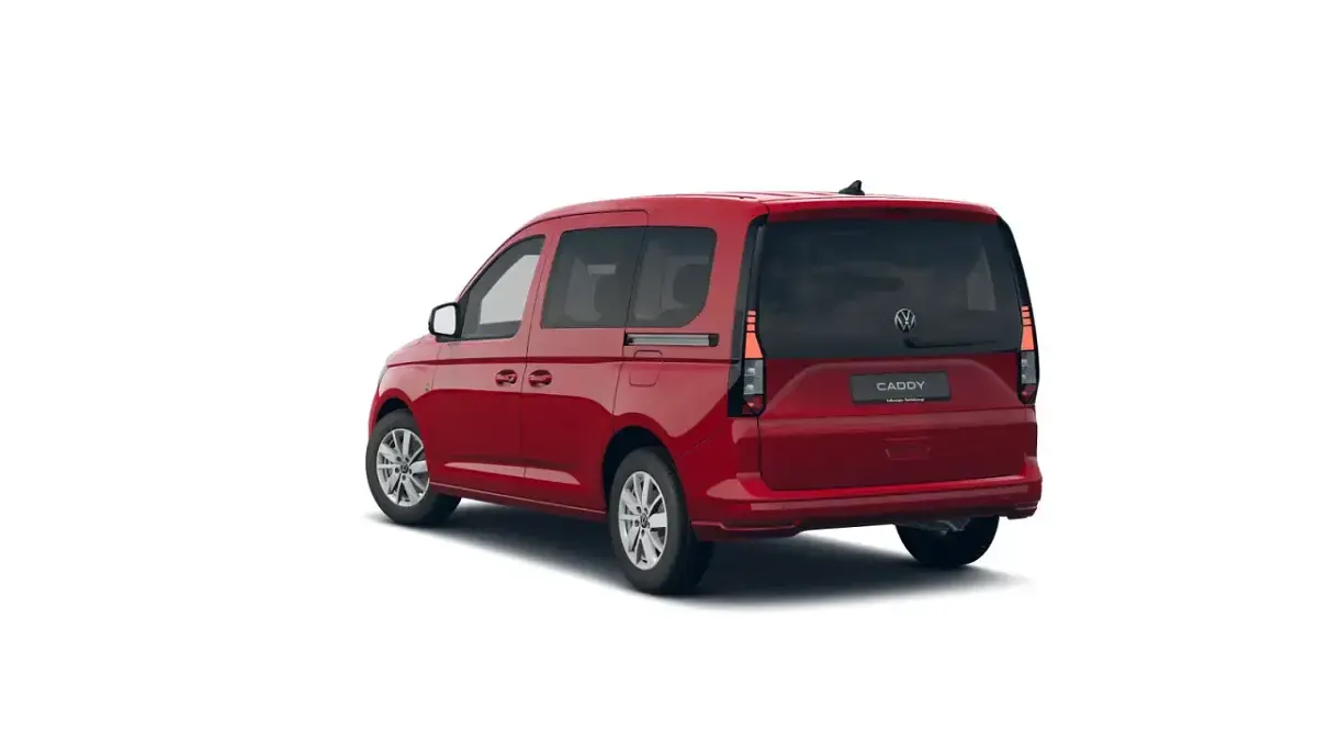 Neu VW Caddy 116 PS (85 kW) 2026 Kirschrot Van / Kleinbus