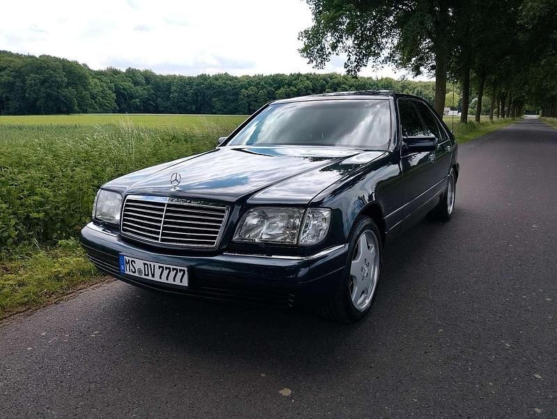 Blau Gebraucht 1996 Mercedes S320 AMG Limousine | 9.100 € (Superpreis) - Bild 1/4