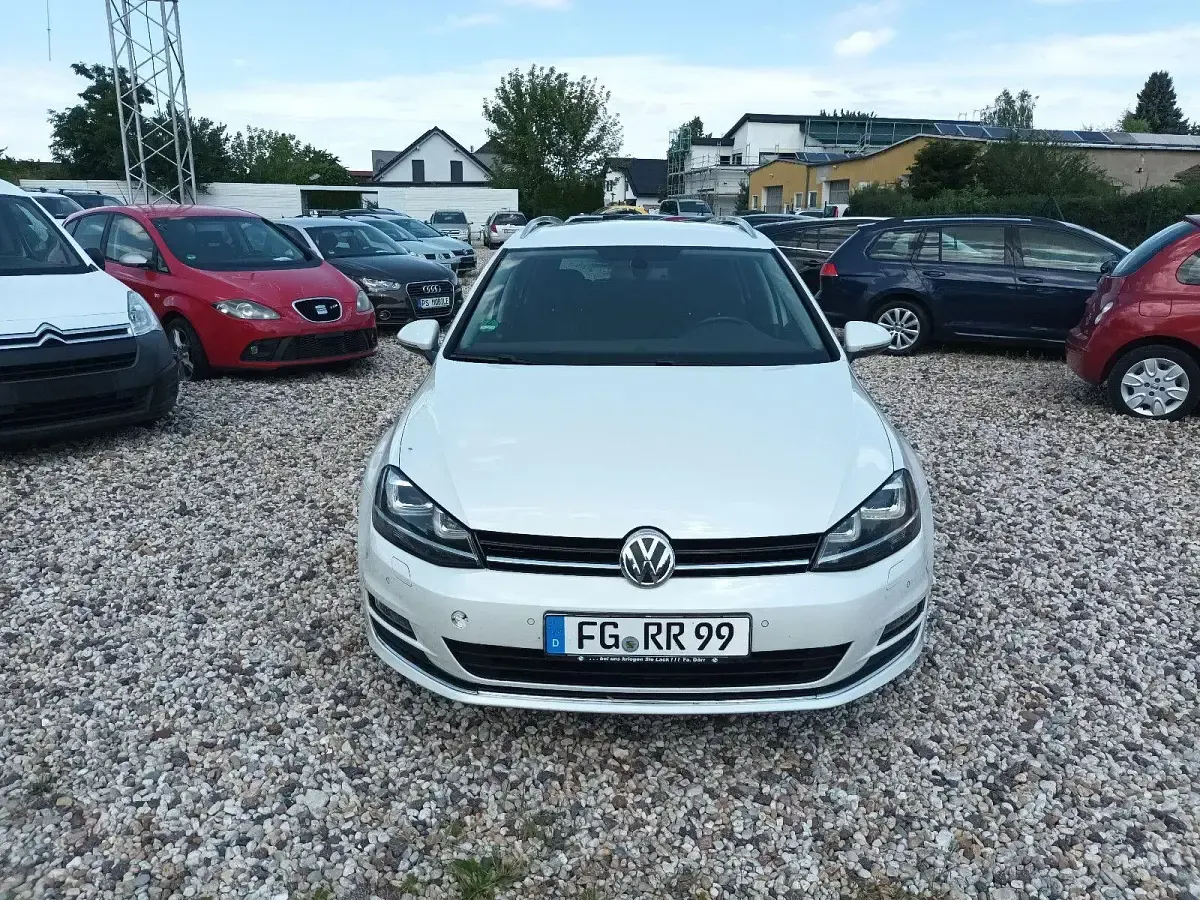 Gebraucht VW Golf VII LOUNGE 150 PS (110 kW) 2015 Weiß Kombi