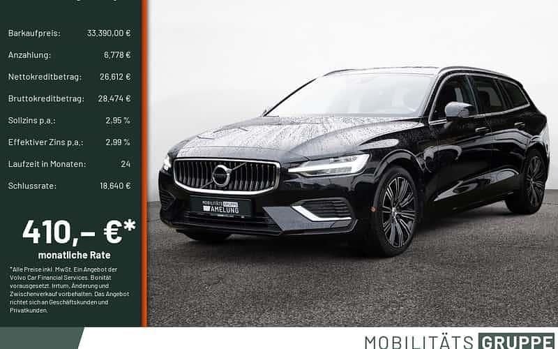 Schwarz Gebraucht 2022 Volvo V60 Plus Kombi | 33.390 € (Superpreis) - Bild 1/4