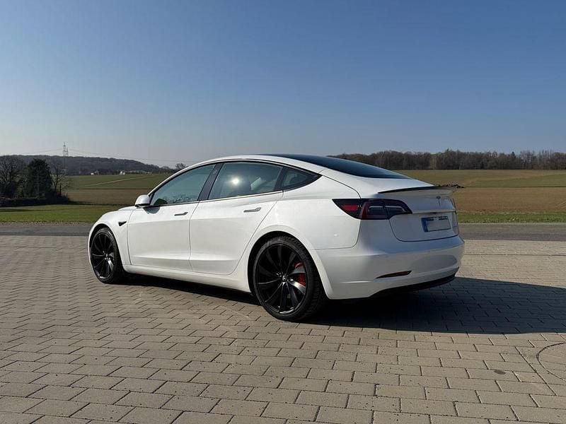 Gebraucht Tesla Model 3 Performance 377 kW (513 PS) 2021 Weiß Limousine