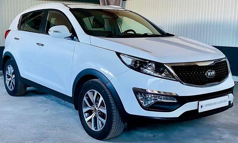 Gebraucht Kia Sportage Attract 116 PS (85 kW) 2016 Weiß SUV