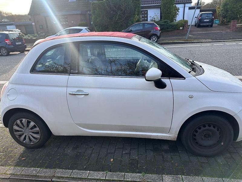 Gebraucht Fiat 500 Lounge 101 PS (74 kW) 2011 Weiß Cabrio