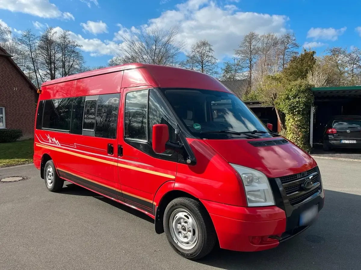 Gebraucht Ford Transit 101 PS (74 kW) 2011 Rot Van