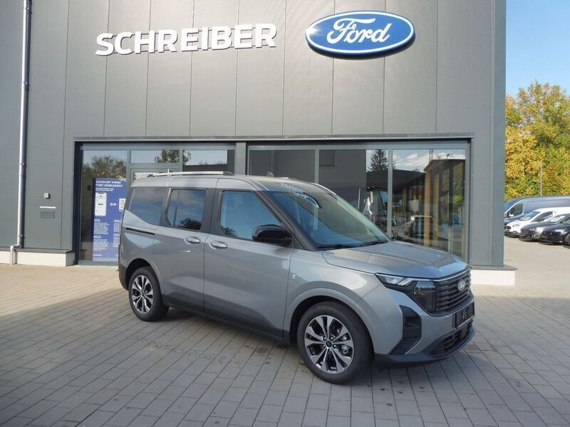 Silber Gebraucht 2024 Ford Tourneo Courier Titanium Van / Kleinbus | 25.900 € (Fairer Preis) - Bild 1/4