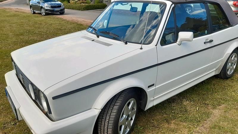 Gebraucht VW Golf Cabriolet 97 PS (71 kW) 1991 Weiß Cabrio