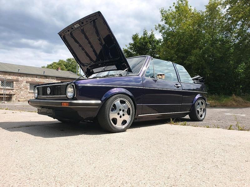 Violet Gebraucht 1983 VW Golf Cabriolet Cabrio | 18.000 € - Bild 1/4