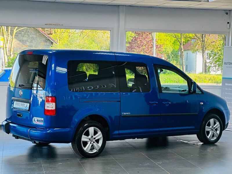 Gebraucht VW Caddy Maxi Life Team 102 PS (75 kW) 2010 Blau Van / Kleinbus