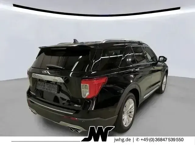 Gebraucht Ford Explorer Platinum 457 PS (336 kW) 2021 Obsidianschwarz metallic SUV