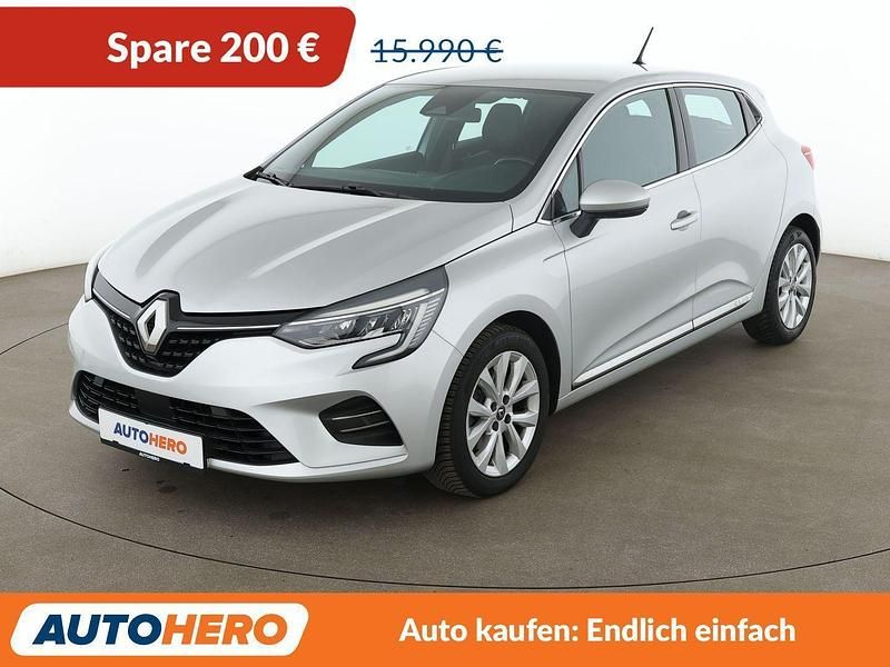 Gebraucht Renault Clio V Intens 131 PS (96 kW) 2020 Silber Kleinwagen