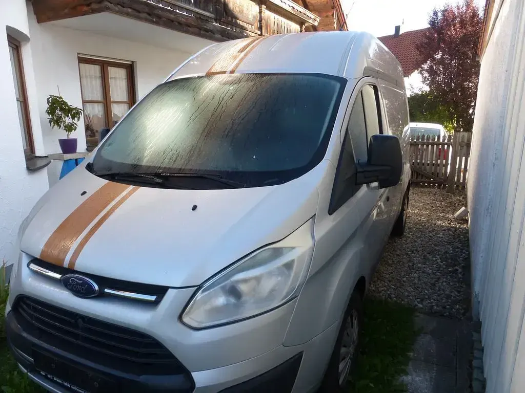 Gebraucht Ford Transit Custom 125 PS (91 kW) 2014 Silber Van