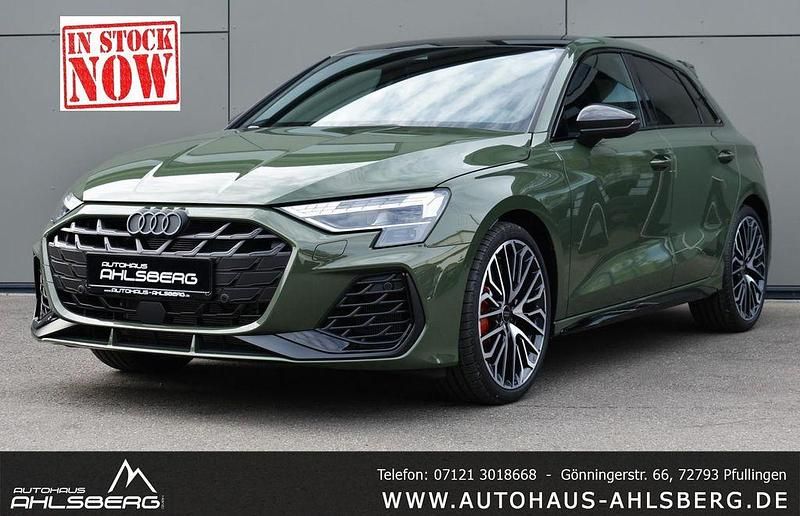 Grün Neu 2024 Audi S3 Sport Limousine | 58.799 € (Teuer) - Bild 1/4