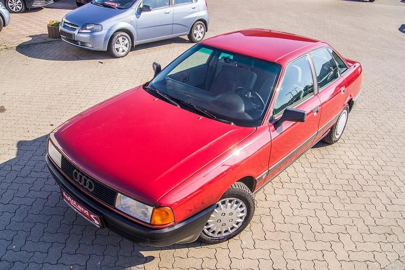 Rot Gebraucht 1987 Audi 80 Limousine | 1.499 € - Bild 1/4