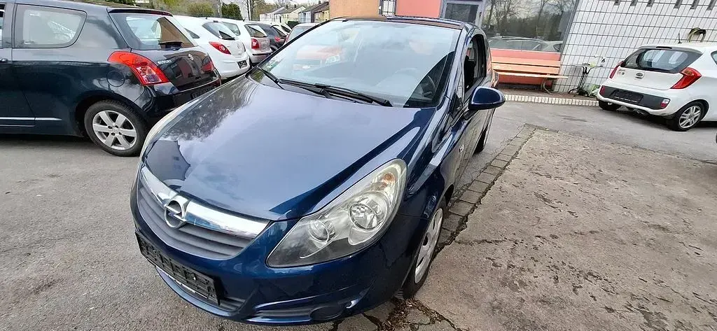 Używany Opel Corsa Edition 69 KM (50 kW) 2010 Niebieski Hatchback